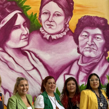Calle Palma se convierte en homenaje artístico a mujeres