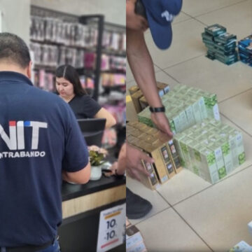 Allanan locales de influencer por contrabando