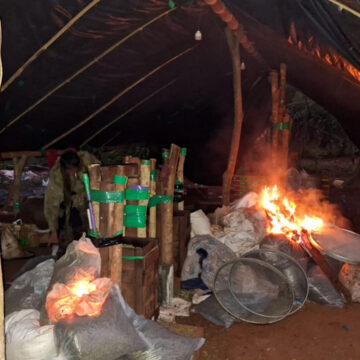 Capturan a traficantes con 8.800 kg de marihuana