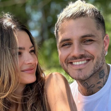 La China Suárez y Mauro Icardi celebran su amor