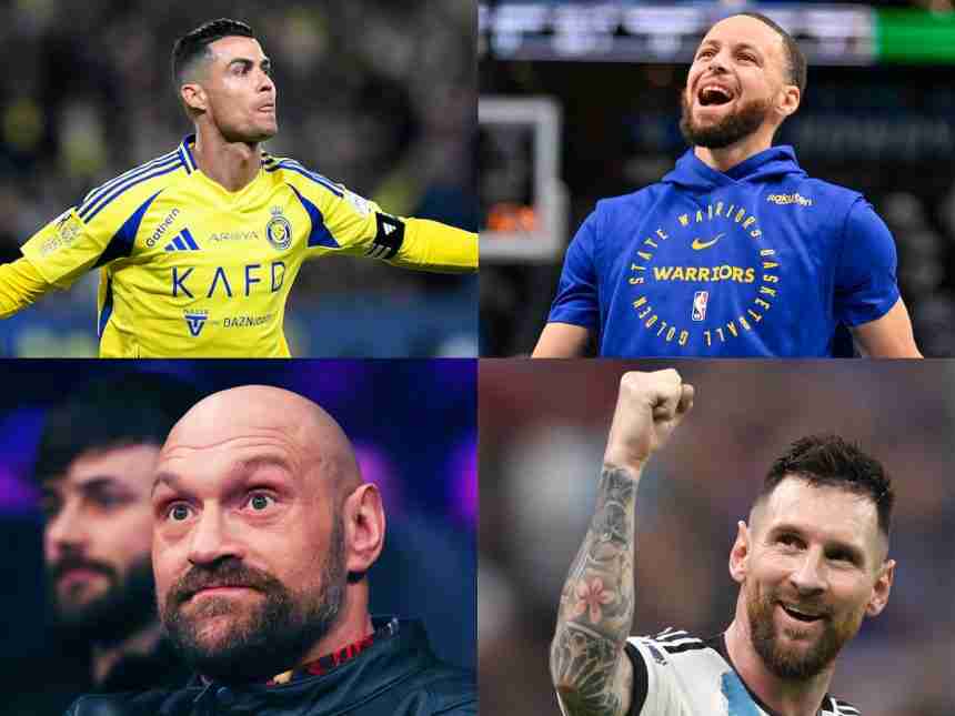 Cristiano lidera el ranking de millonarios del deporte