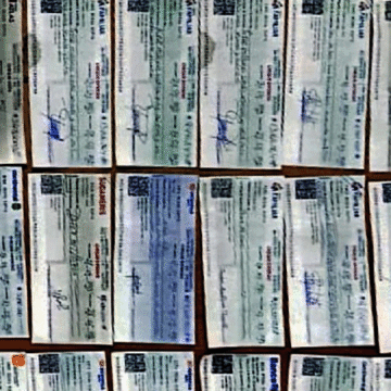 DNIT incautó cheques por G. 600 millones