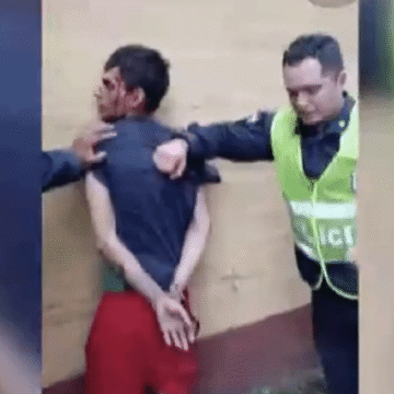 Reincidente cae armado con moto robada