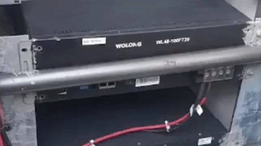 Detienen a ladrón de baterías para antenas