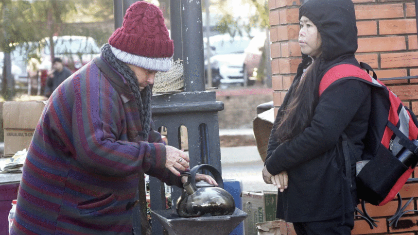 Asunción registra sensación térmica mínima histórica