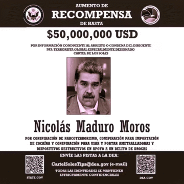 Cartel de los Soles sostiene a Maduro