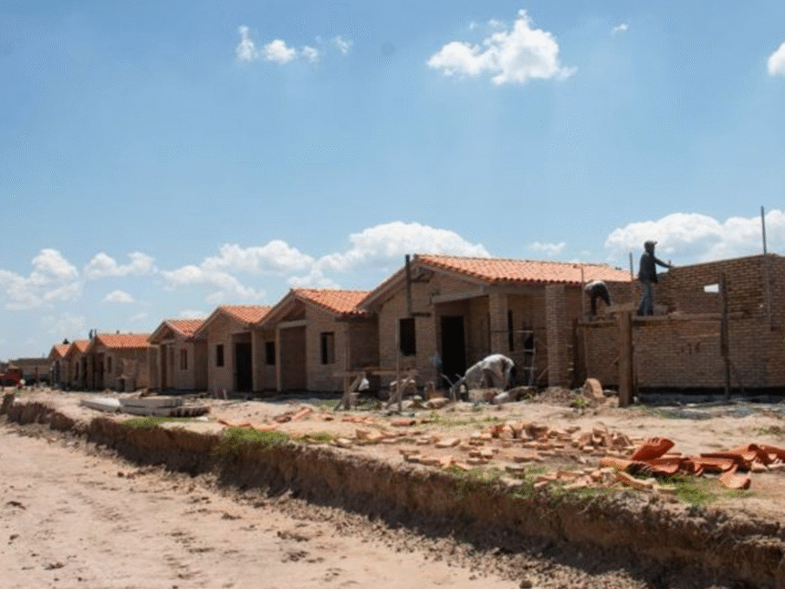 Paraguay enfrenta grave déficit habitacional estructural