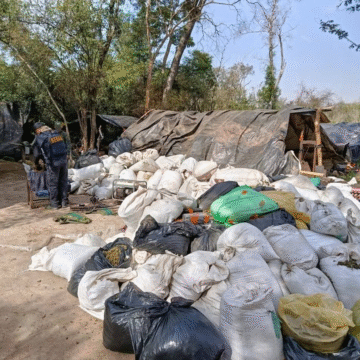 Golpe aéreo y fluvial contra narcos