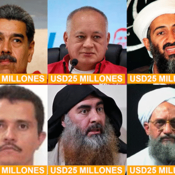 Maduro lidera lista negra de EEUU