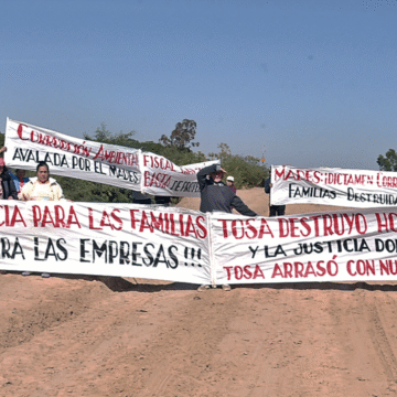 Pobladores denuncian complicidad de Mades con TOSA