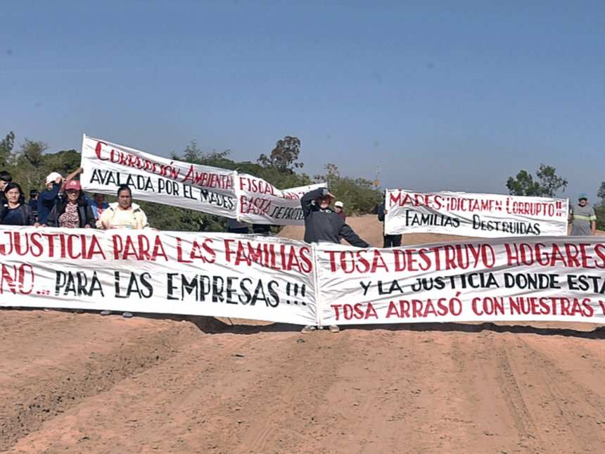 Pobladores denuncian complicidad de Mades con TOSA