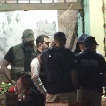 Operativo sorpresa en Abasto contra contrabando