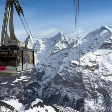 Casi cien personas atrapadas en teleférico italiano